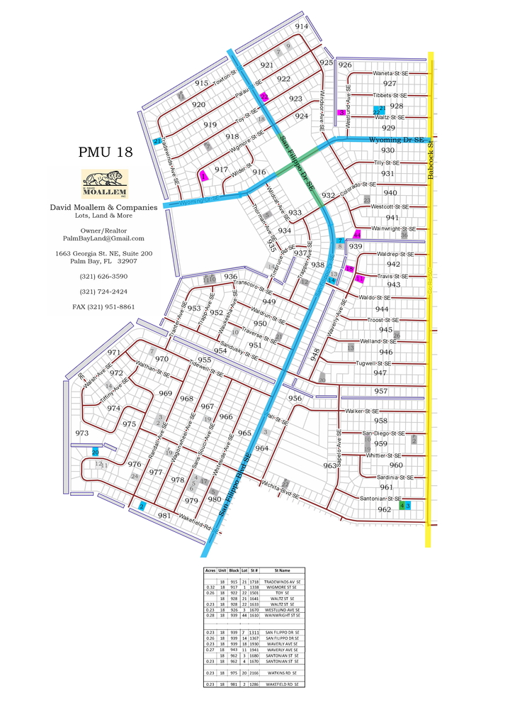 Palm Bay Unit 18